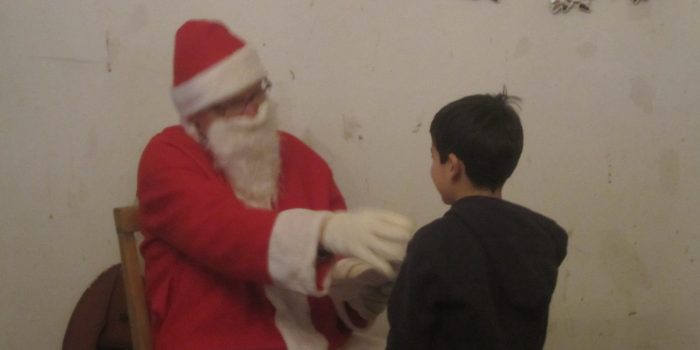 Weihnachtsfeier für die Trauma-Kindergruppe